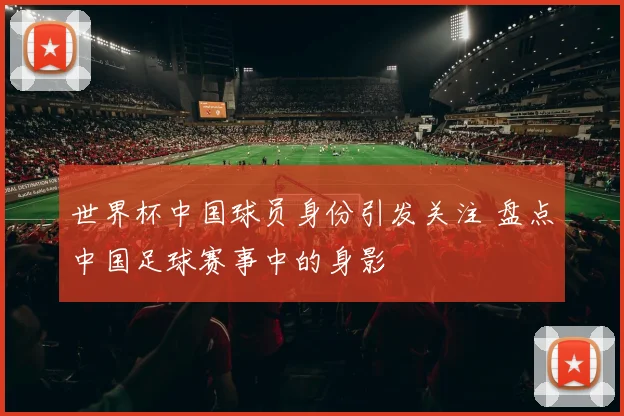 世界杯中国球员身份引发关注 盘点中国足球赛事中的身影
